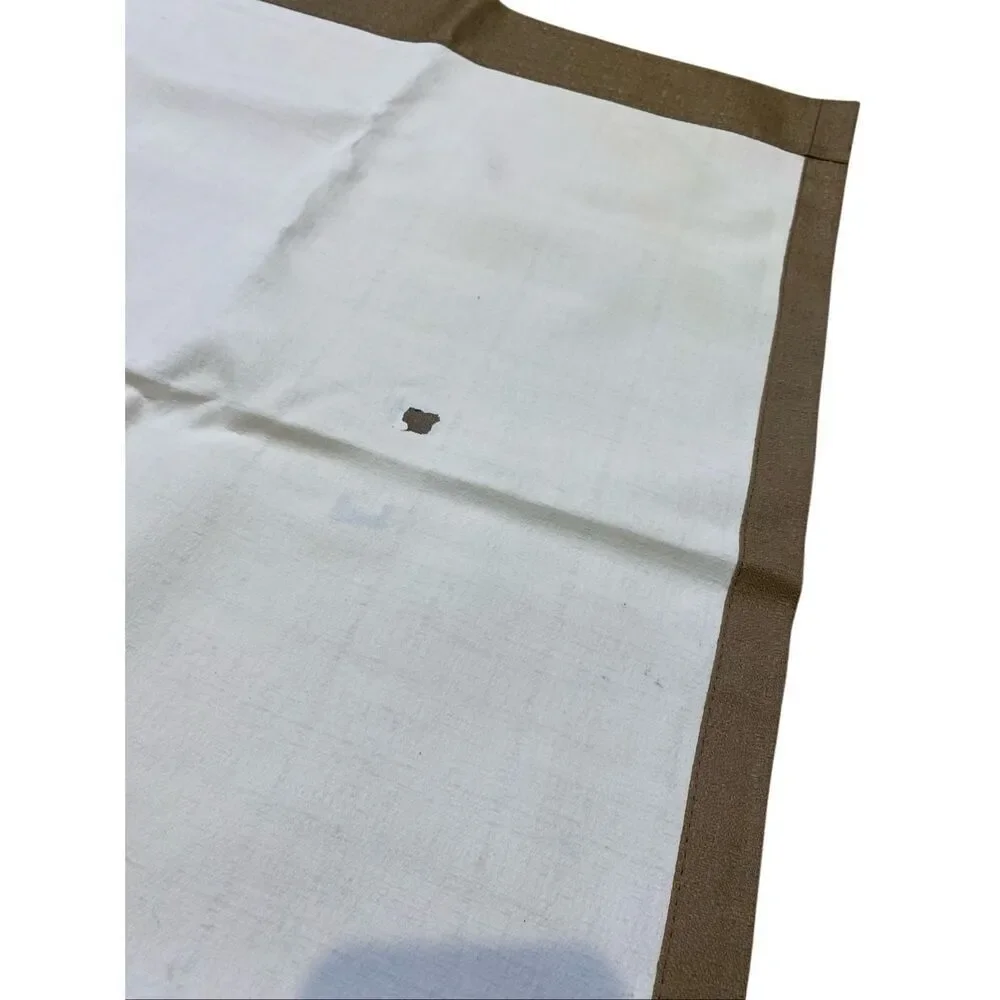 Ellery Homestyles Gold Metallic Decorative Panel Tablecloth 64.5x42 Home Decor